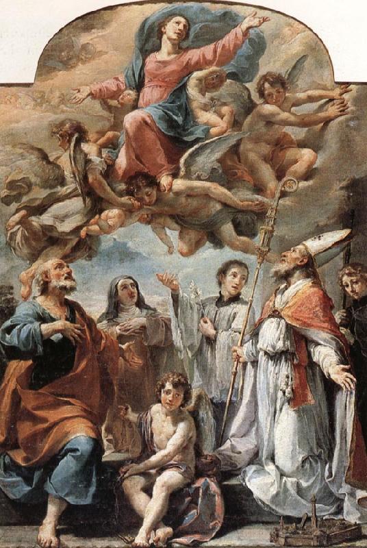  Madonna in Glory and Saints